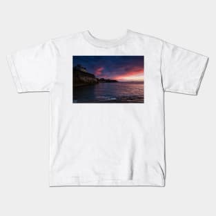 Daybreak At Cullercoats Kids T-Shirt